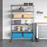 Seville Classics 6 Tier NSF Steel Wire Shelving Rack