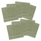 Serene Home Collection Wash Cloth Set, 8-pack
