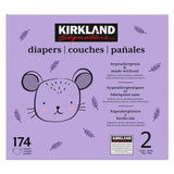 Kirkland Signature Diapers, Sizes 1 - 2