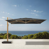 Sirio 4 m x 4 m (13.1 ft. x 13.1 ft.) Commercial Cantilever Umbrella