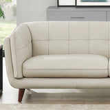 Prospera Home Barcelona Top Grain Leather Sofa, Loveseat and Chair