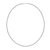High Polish and Diamond Cut Round Box Chain
