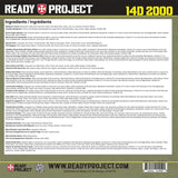 Ready Project Emergency 14 Day Food Supply