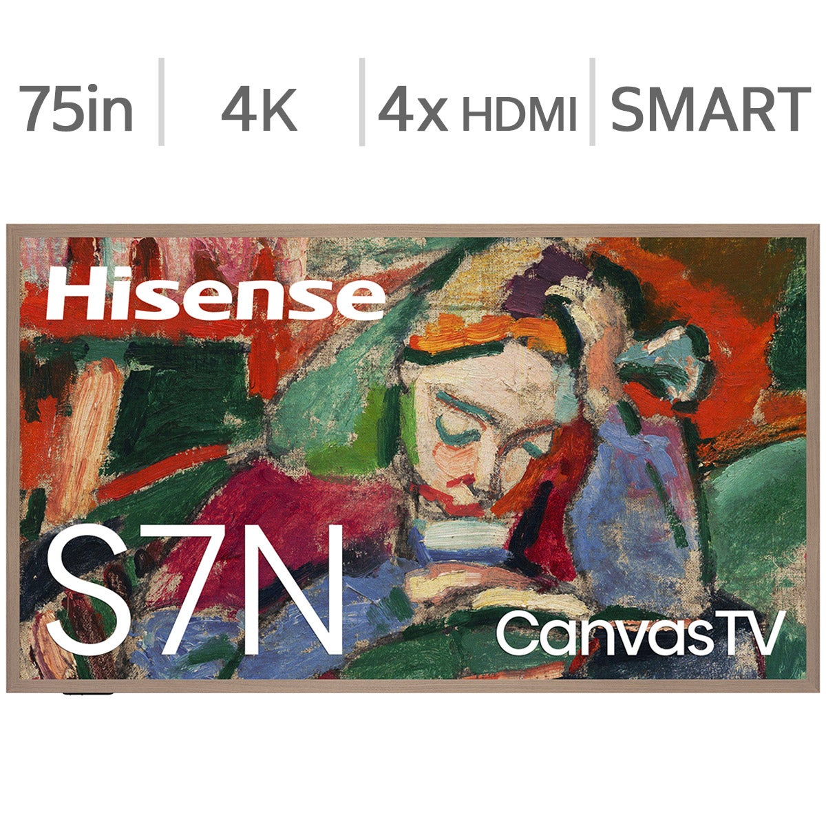 Hisense 75" Class - Canvas Series - 4K UHD QLED TV