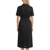 Simon Chang Women's Belted Midi Dress