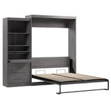 Bestar Boutique Queen Wall Bed 2-piece Set with Pull-out Shelf