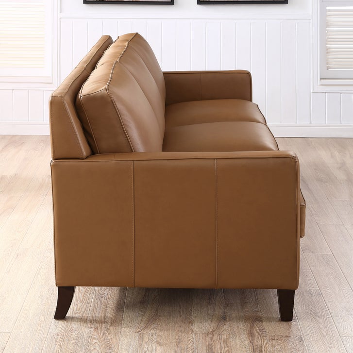 Prospera Home West Park Top Grain Leather Sofa, Loveseat and Chair