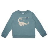 Pekkle Boys' and Girls' Cozy Fuzzy Fleece 2-piece Sweatshirt and Pants Set