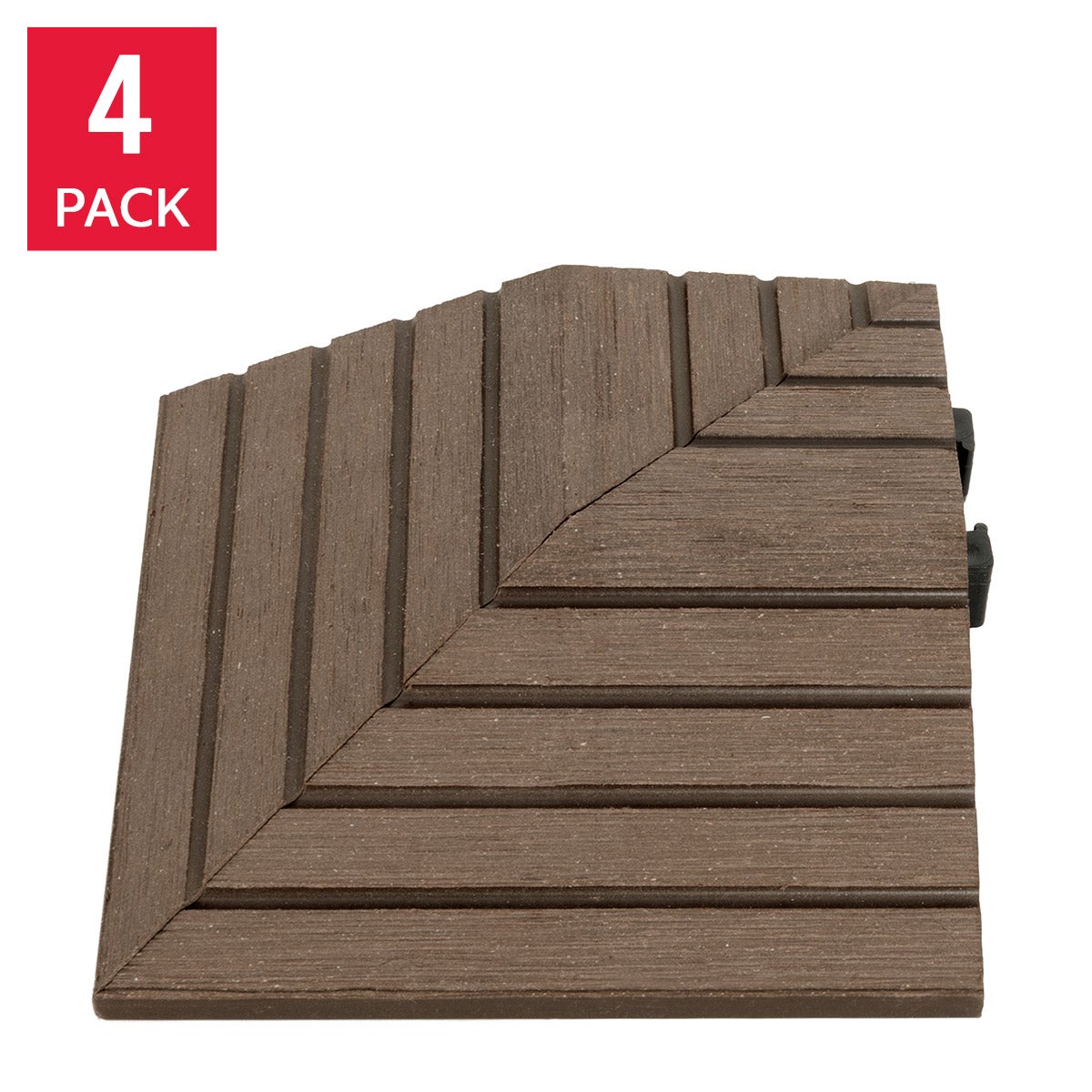 Golden Select Deck Tile Corner Trims, Pack of 4.