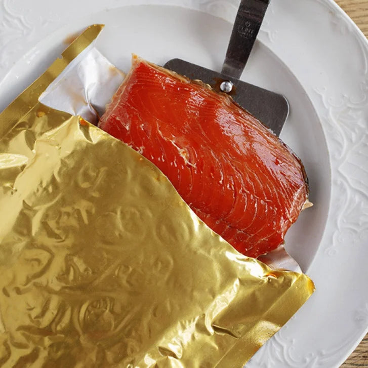 Cheena Canada Wild Smoked Sockeye Salmon Retort, 6 × 227 g
