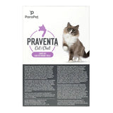 Parapet Praventa Flea Protection for Large Cats over 4kg, 6 Tubes