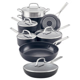 KitchenAid Hard Anodized Cookware Set, 13-piece