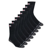 Champion Men's Crew Socks, 8-pack