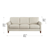 Prospera Home Larsen Top-grain Leather Sofa and Loveseat
