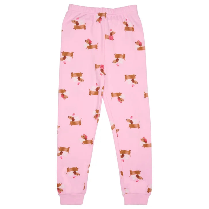 Pekkle Kids Organic Cotton 4-piece Pajama Set