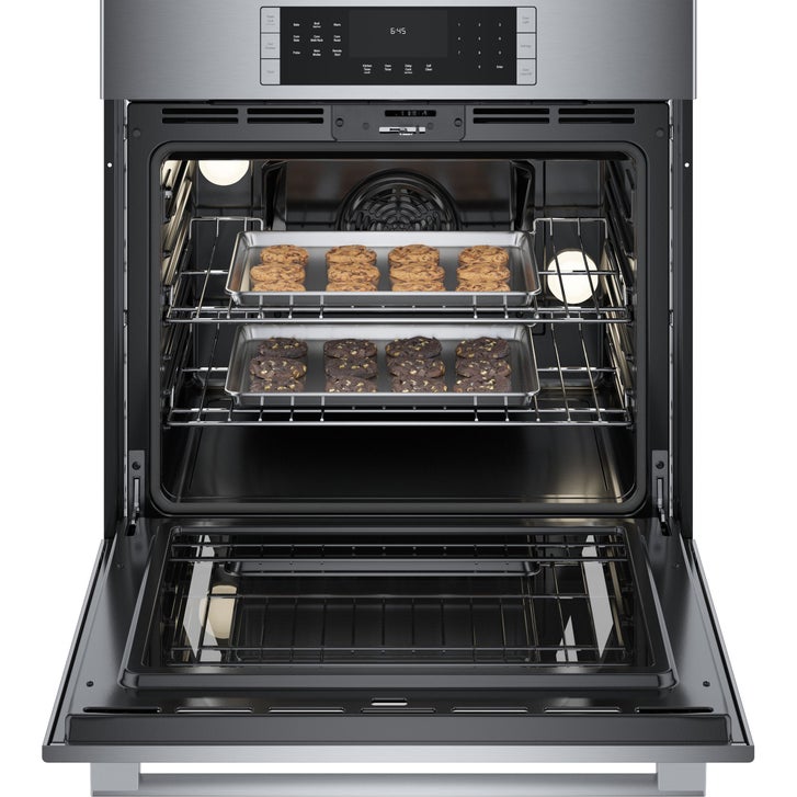 Bosch 800 Series 30 in. 4.6 cu ft. Stainless Steel Electric Single Wall Oven with Air fry