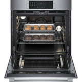 Bosch 800 Series 30 in. 4.6 cu ft. Stainless Steel Electric Single Wall Oven with Air fry