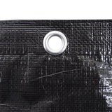 Stinson Extra Heavy-Duty Black Tarp, 2-pack