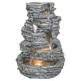 Multi-level Rock Fountain
