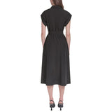 DKNY Women's Belted Shirt Dress