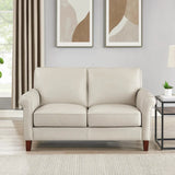 Prospera Home Larsen Top-grain Leather Sofa and Loveseat