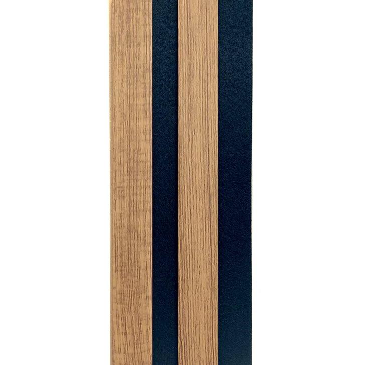 Mono Serra Luxuria Decorative Fluted Wall Panel with Black Insulated Felt