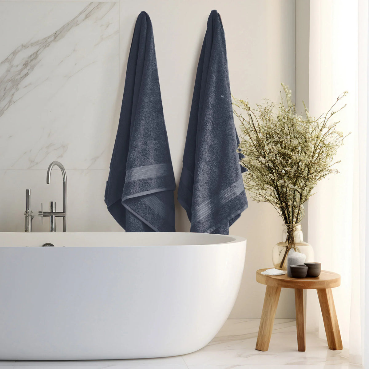 Serene Home Collection Bath Sheet, 2-pack