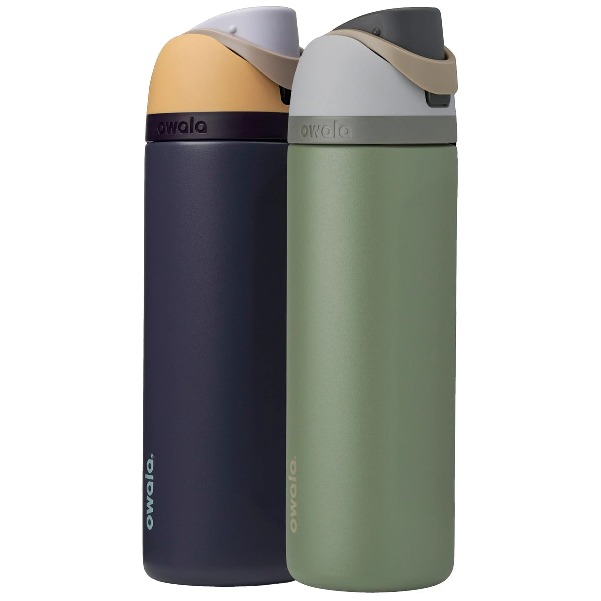 Owala 710 mL (24 oz) Stainless Steel Water Bottles, 2-pack