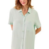 Martha Stewart Women's Notch Collar Nightshirt, 2-pack