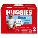 Huggies Little Snugglers Plus Diapers, Sizes 1 - 2
