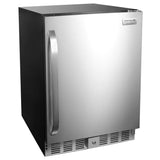 Frigidaire Gallery 24 in. 5.0 cu ft. Stainless Steel Built-In Fridge with 3 Glass Shelves