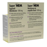 webber naturals NEM Natural Eggshell Membrane 500 mg, 100 Vegetarian Capsules