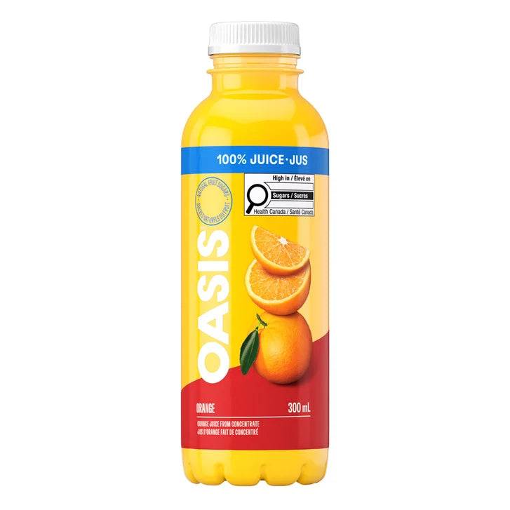 Oasis Orange Juice, 24 × 300 mL