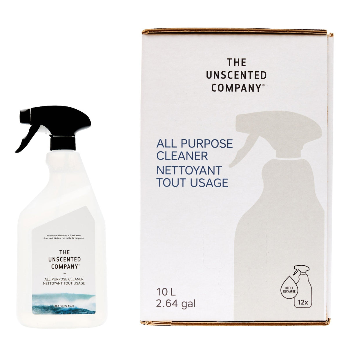 The Unscented Company All Purpose Cleaner Refill Box with Bottle