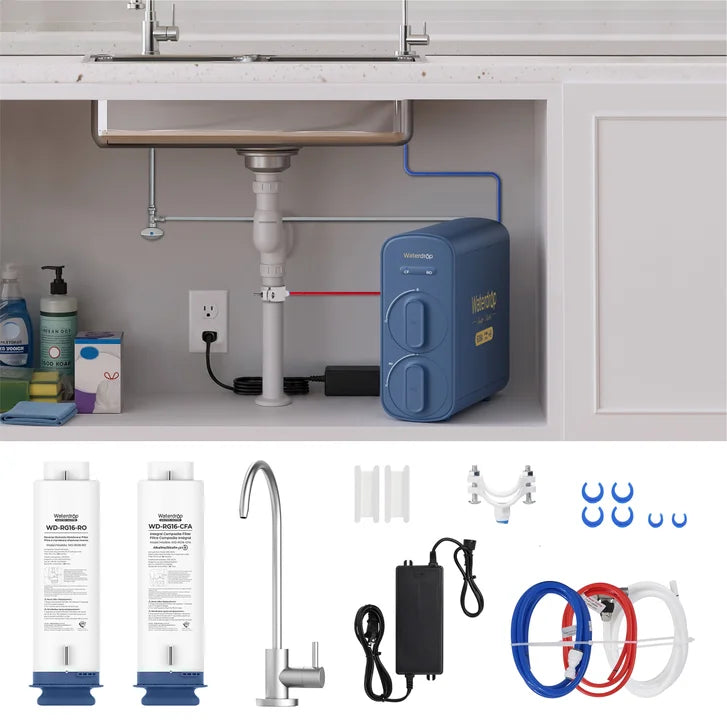 Waterdrop RG16 Tankless Reverse Osmosis System