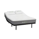 GhostBed Fusion 27.9 cm (11 in.) Hybrid Mattress with Adjustable Base