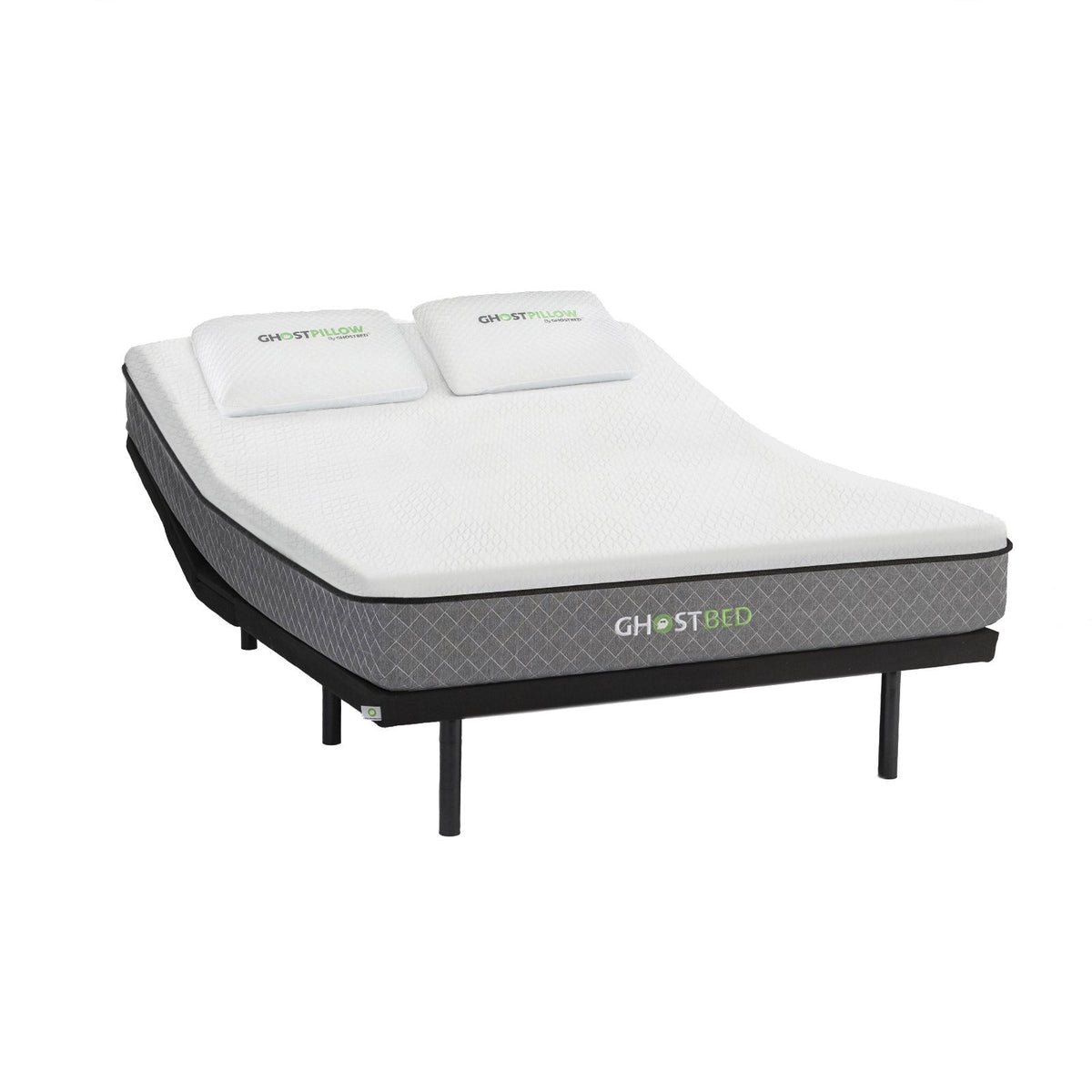 GhostBed Fusion 27.9 cm (11 in.) Hybrid Mattress with Adjustable Base