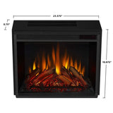 Real Flame Silverton White Mantel Electric Fireplace