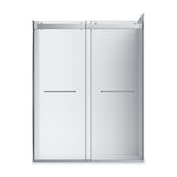 Appollo Geneva 36 in. × 48 in. Right Corner Shower Kit in Chrome