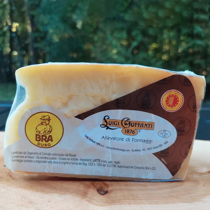 Guffanti Formaggi Extra Aged Bra Cheese DOP 250 g (8.8 oz) × 4 pack