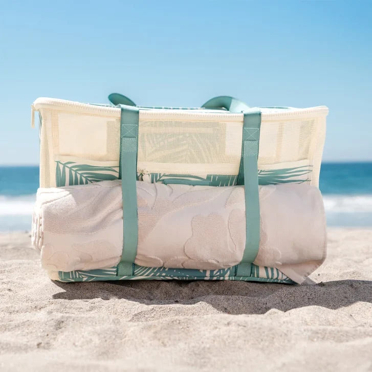 Aloha + CleverMade Collapsible Beach Tote