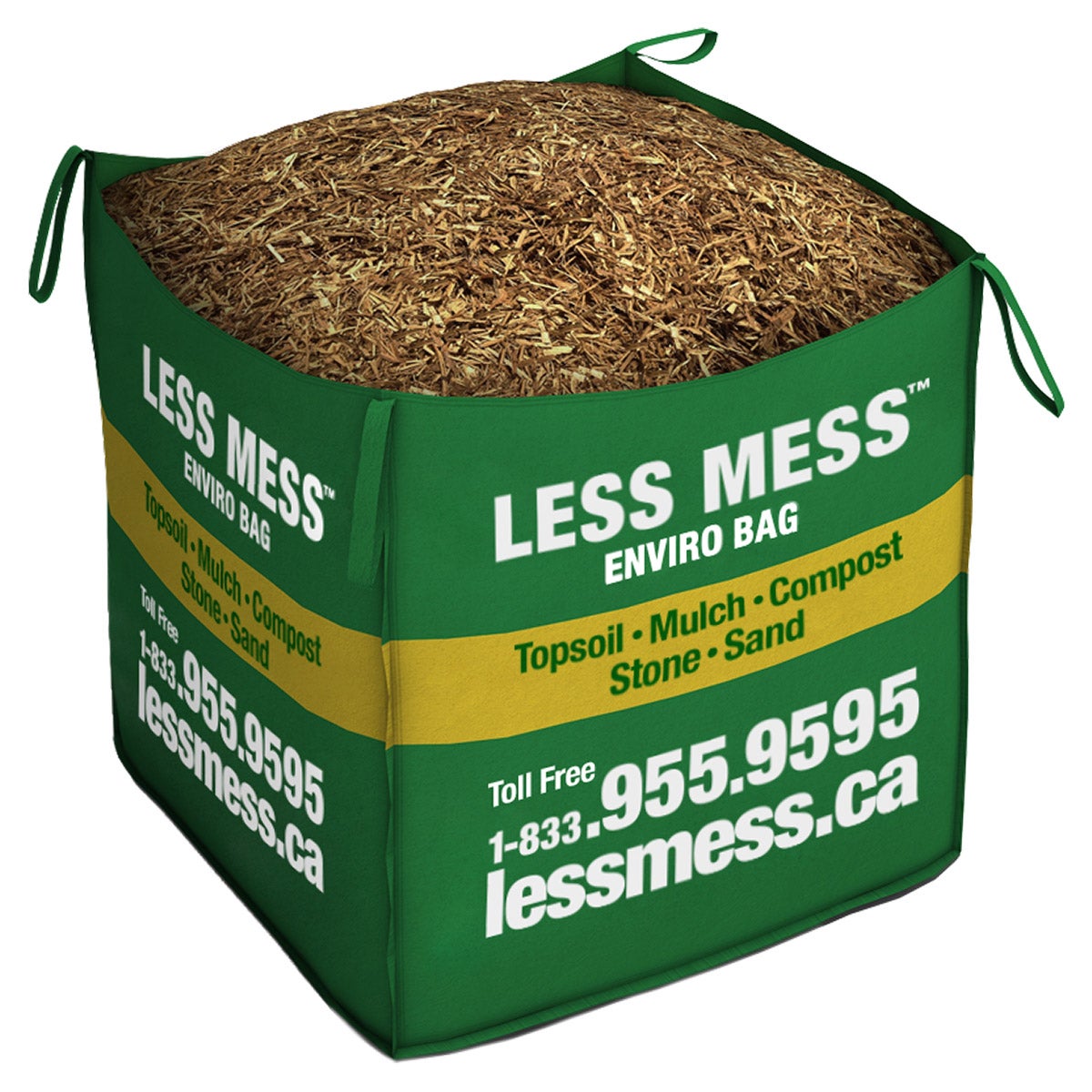 Less Mess Cedar Mulch - Now available in most Major Cities across - ON, BC, AB, SK, QC, and NB - Free Delivery