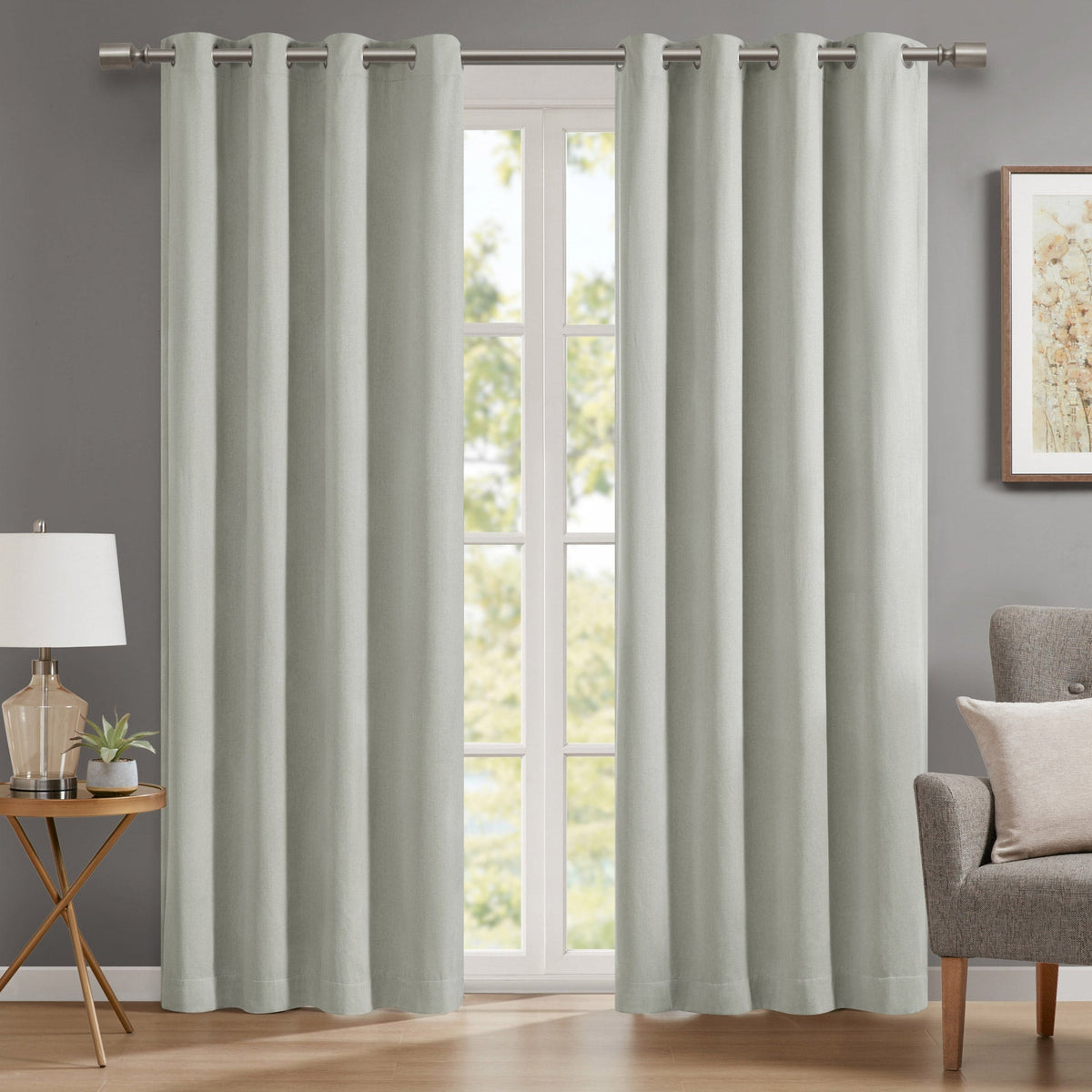 Beautyrest Walton Blackout Curtain Panel, 2-panels