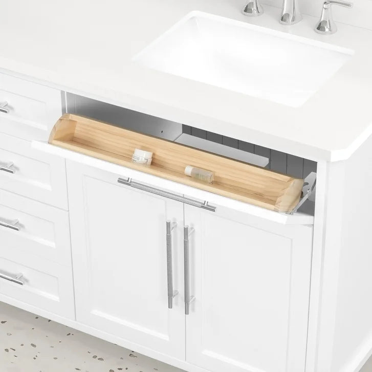 OVE Decors Renfrew Vanity with Quartz Top in White