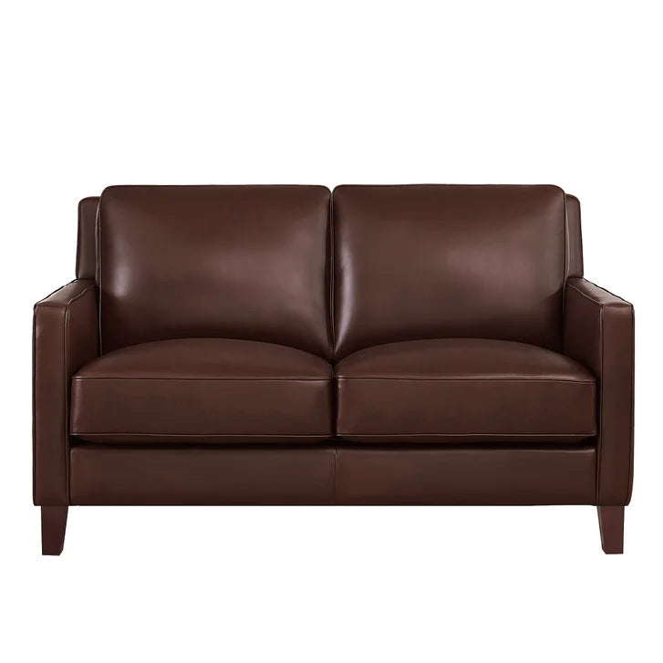 Prospera Home West Park Top-grain Leather Sofa and Loveseat