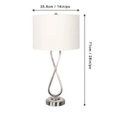Arlo Scroll Table Lamp, 2-pack