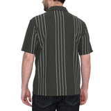 Ike Behar Men’s Vertical Stripe Textured Knit Polo Shirt