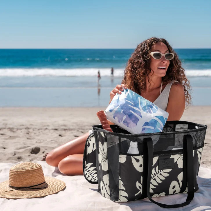 Aloha + CleverMade Collapsible Beach Tote