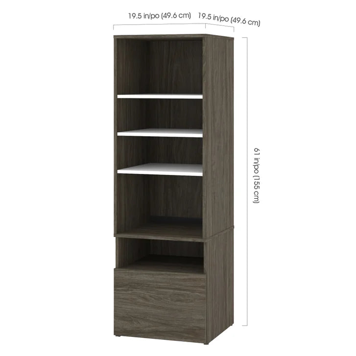 Bestar Viva L-shaped Height-adjustable Workstation