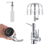 KRAUS Bolden 18-in Pull-down Faucet with Soap Dispenser
